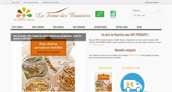 Desktop Screenshot of fermedesbouviers.com